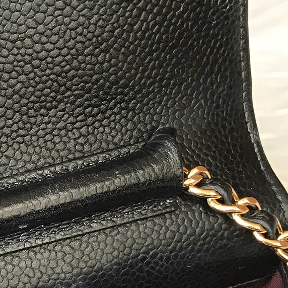 ❌SOLD❌ Chanel Caviar Wallet on Chain with GHW - Picture 7 of 8